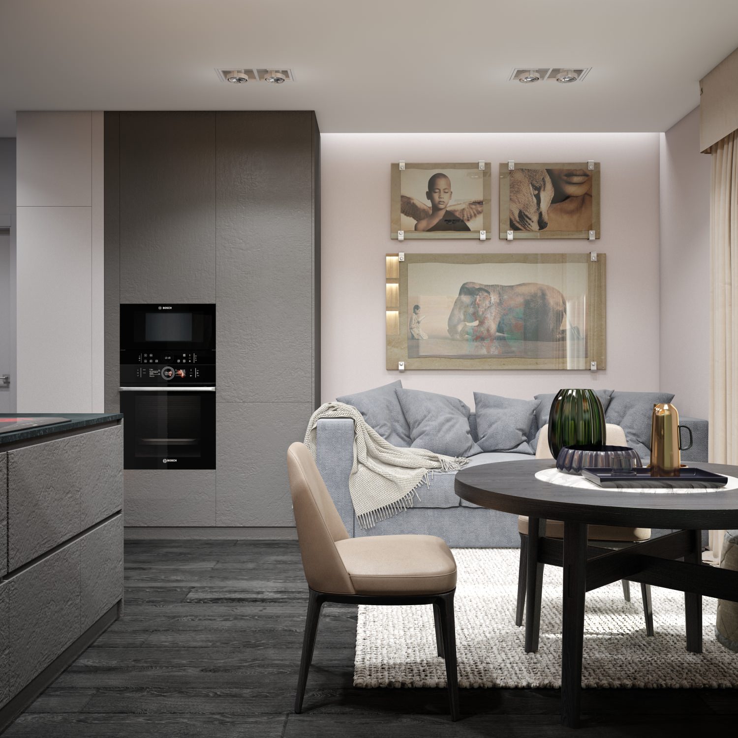 Дизайн проект квартиры в ЖК Арт Сити