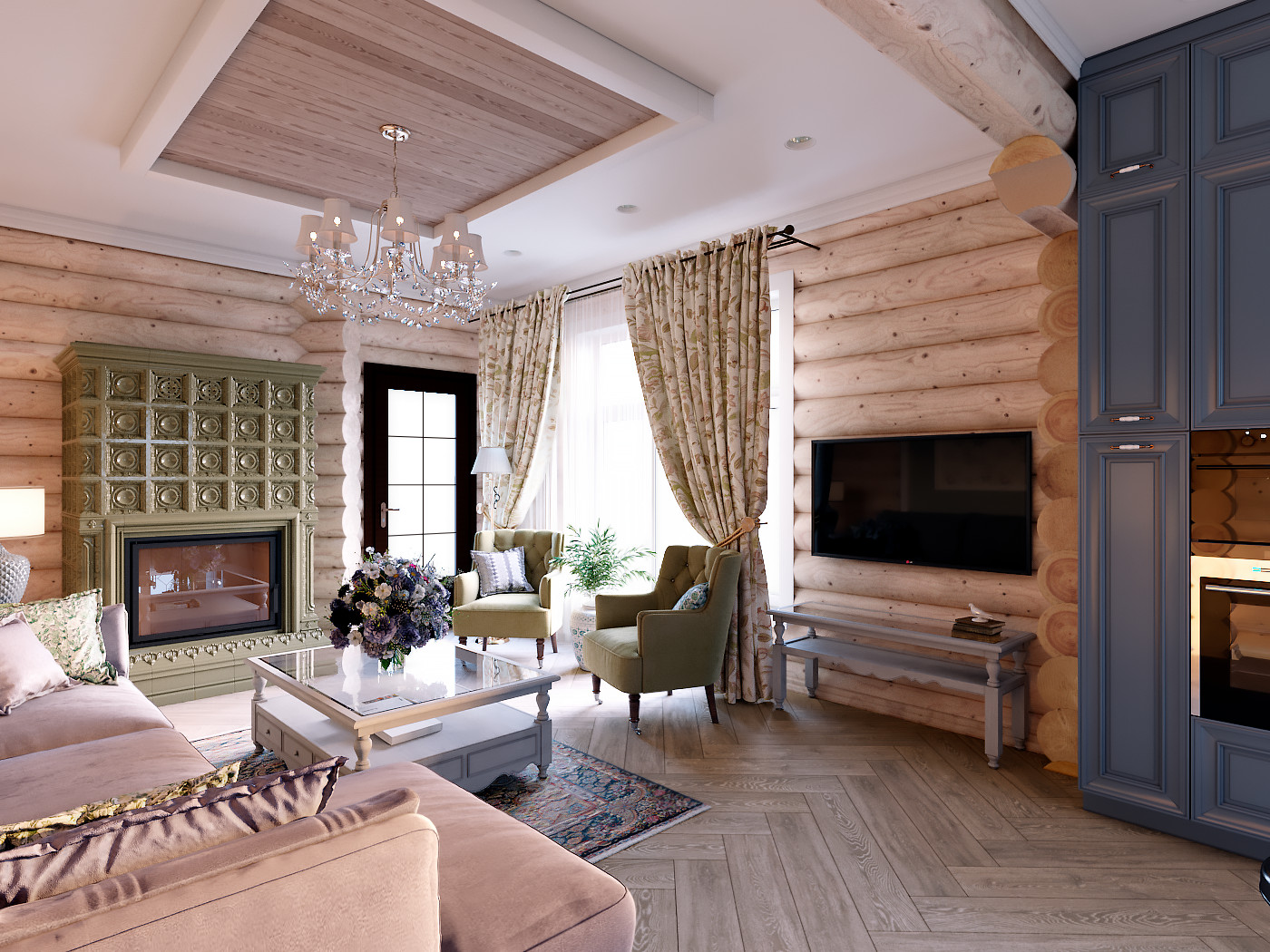 Дом в Оськино