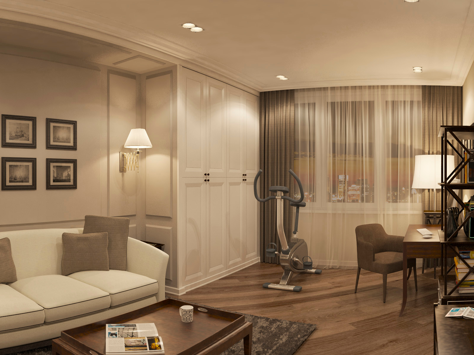 Проект квартиры 100м