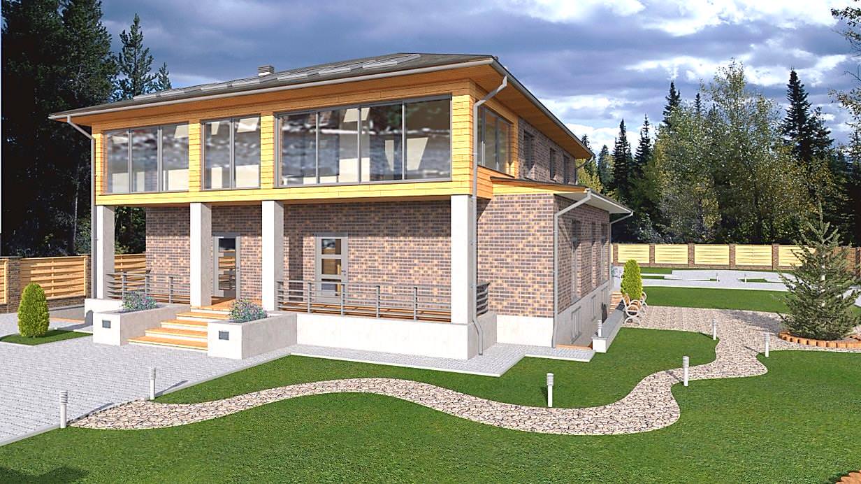 Обложка проекта: Проект и Реализация проектирования и строительства Индивидуального Жилого Дома