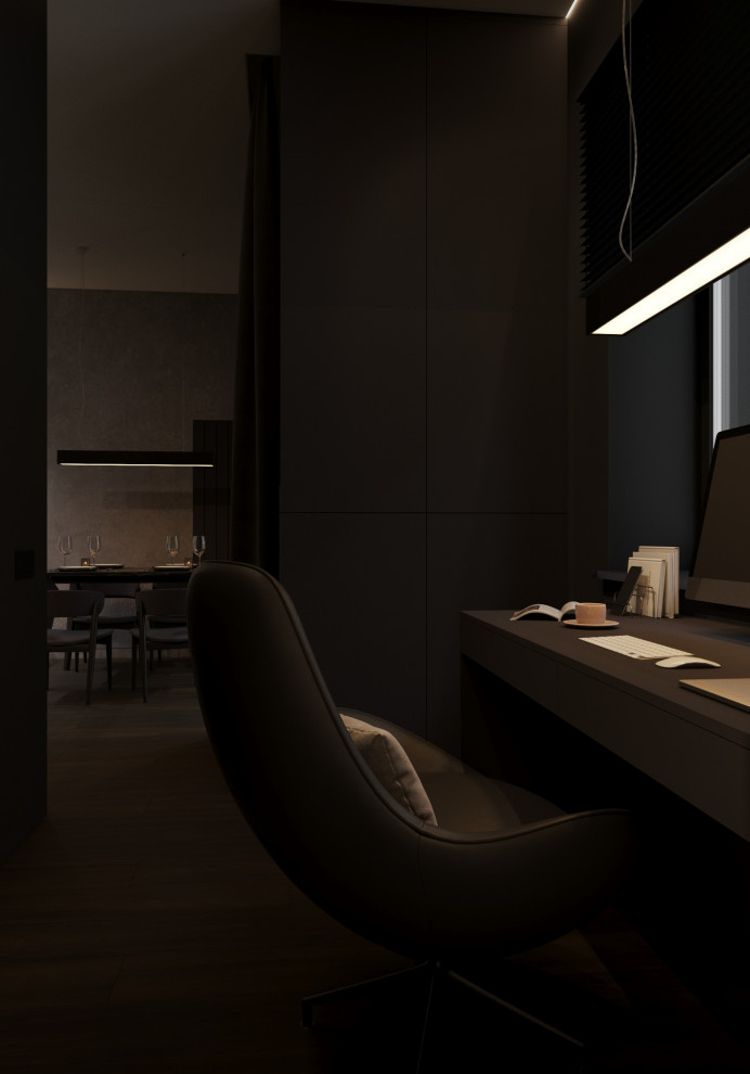 Дизайн интерьера квартиры в ЖК Вереск в престижном районе Москвы