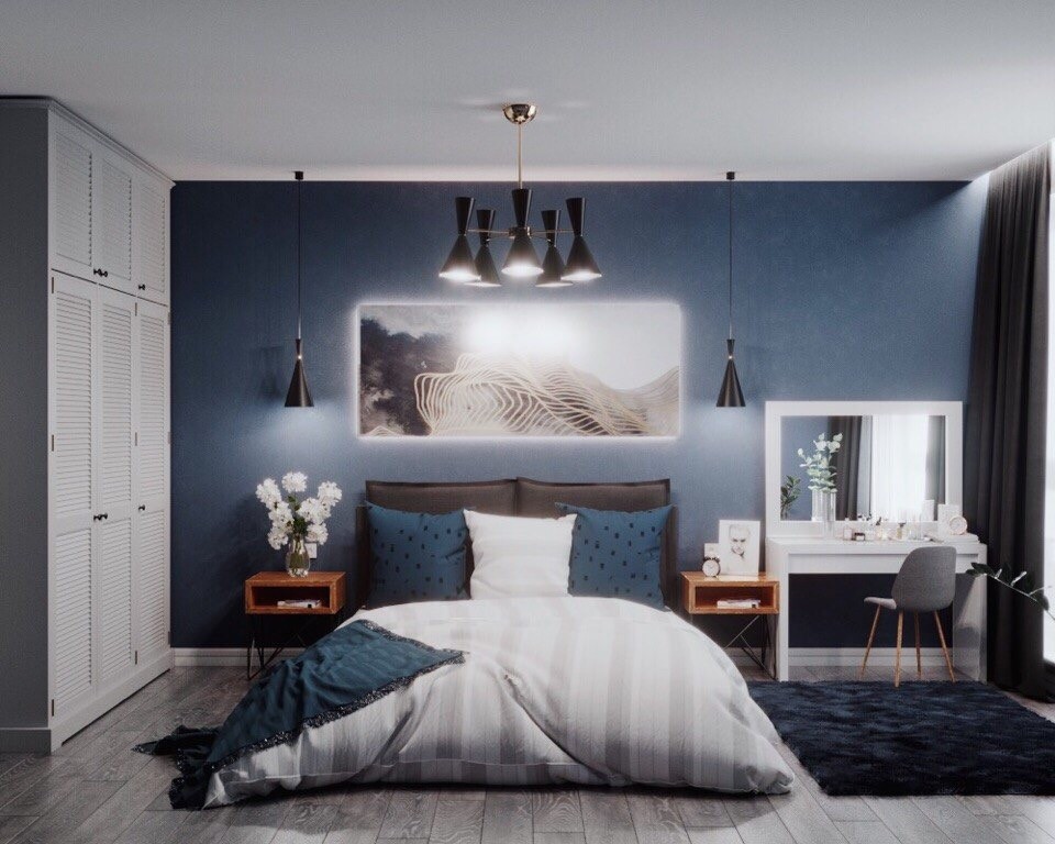 Городская квартира в стиле "Контемпорари"