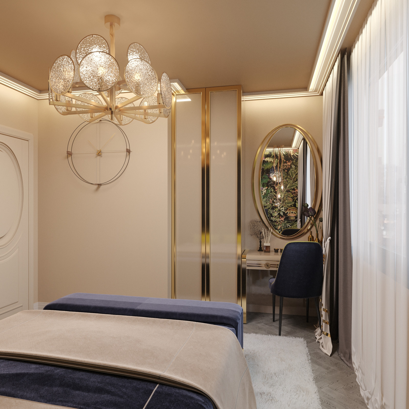 Трехкомнатная квартира Солнечный остров