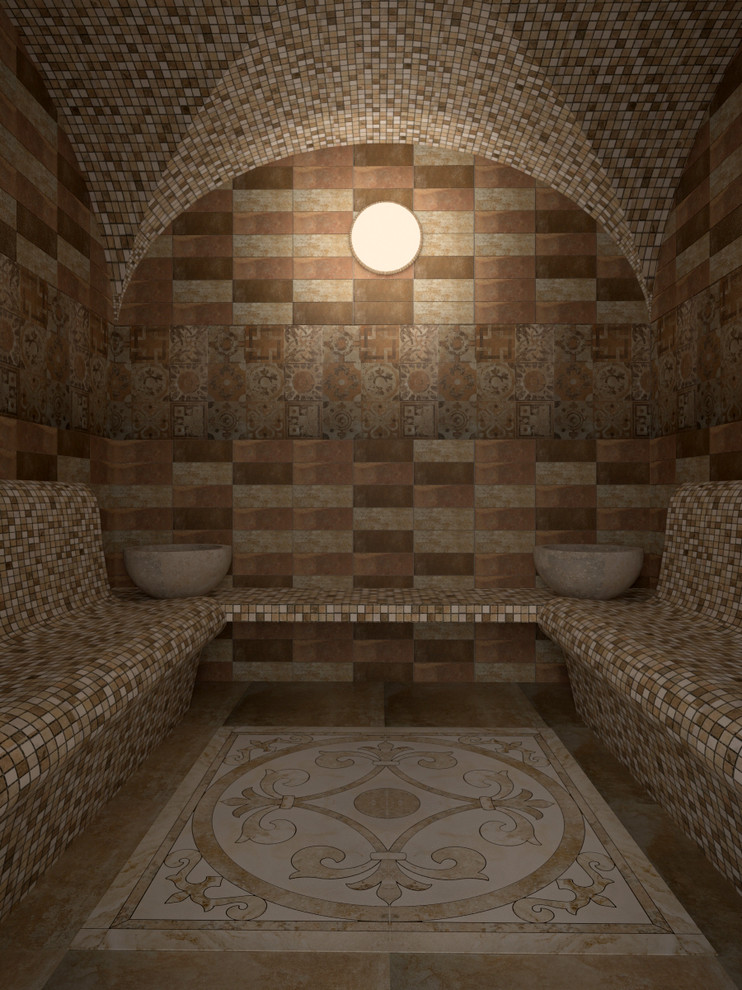 Обложка проекта: Дизайн-проект хамама и массажного кабинета