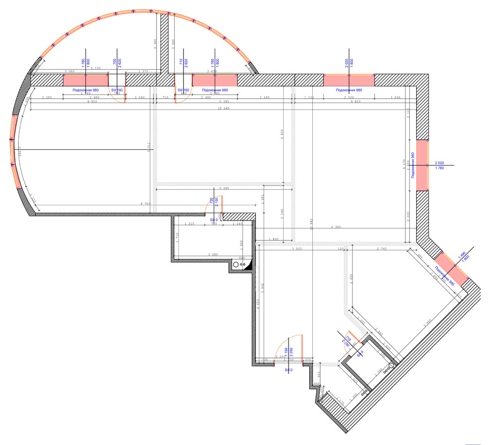 6-ТИ КОМНАТНАЯ КВАРТИРА 138,3 М2 В ЖИЛОМ КОМПЛЕКСЕ "ЕЛЕНА"