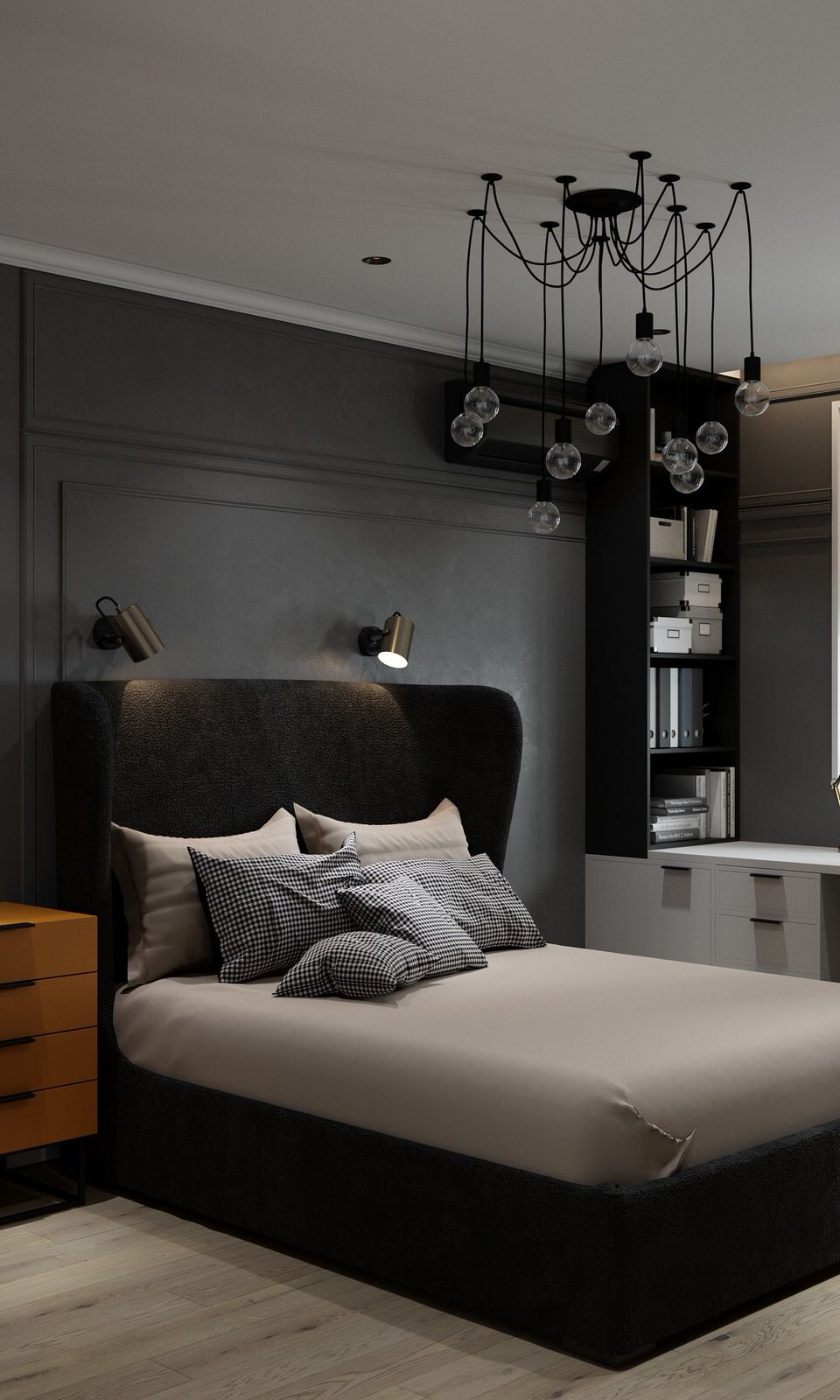 Обложка проекта: Квартира в стиле Ретро