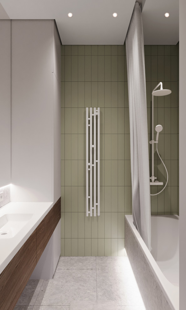 Дизайн интерьера квартиры в ЖК "Притяжение" на Выборгской набережной