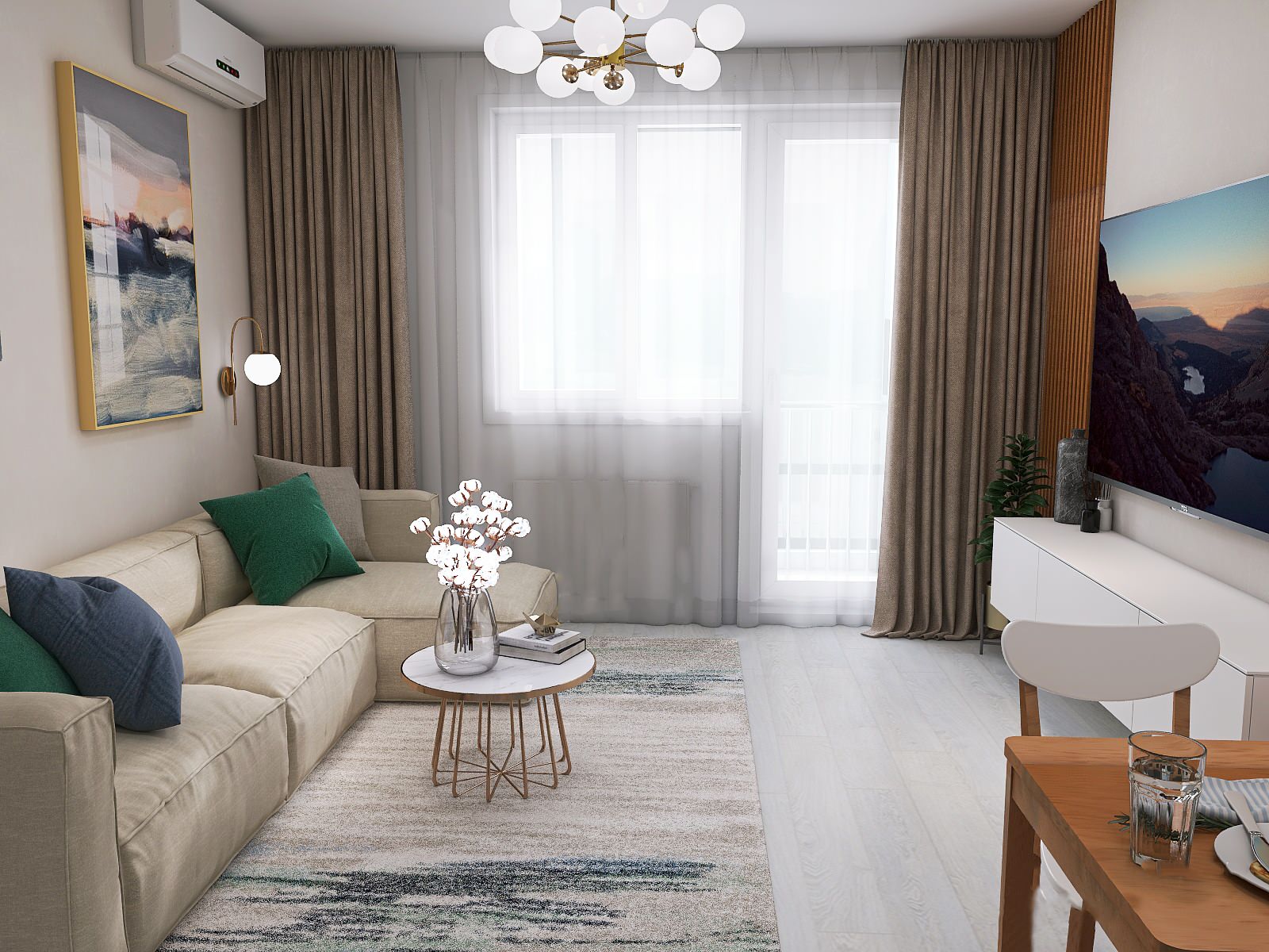 2-х комнатная квартира ЖК Яркий