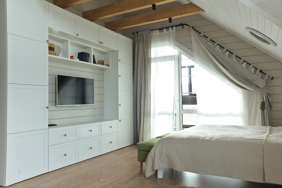 Деревянный гостевой дом в скандинавском стиле