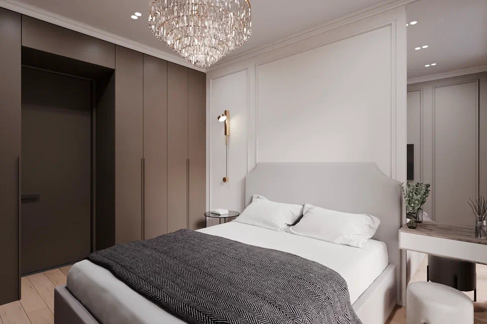 Комфортная квартира в стиле неокласика