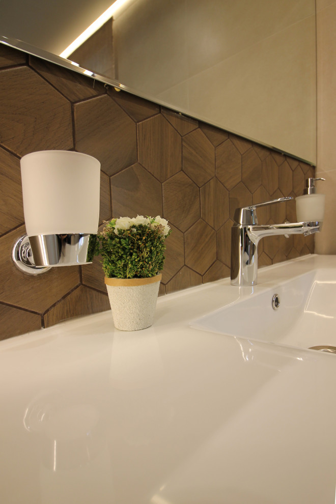 Срубовой коттедж 38 в п.Рощино, Ленинградская обл. Царство-Королевство