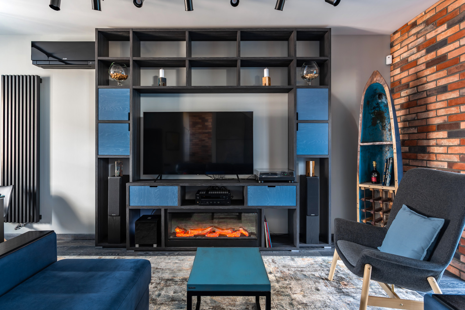 Лофт в Подмосковье в загородном доме