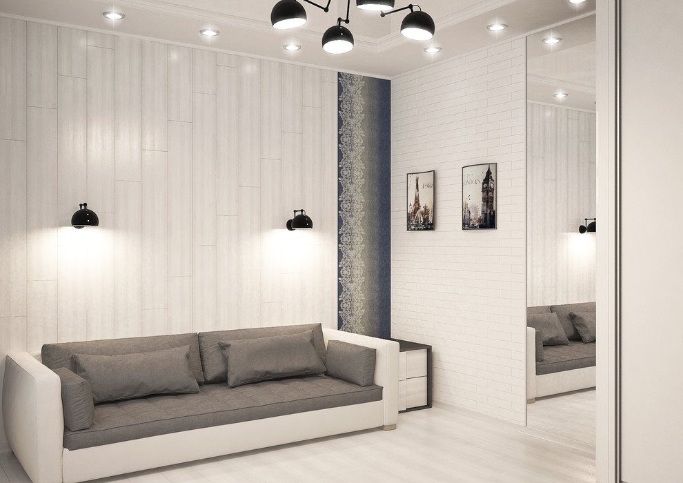 Минимализм в стиле «Белого квадрата» Малевича