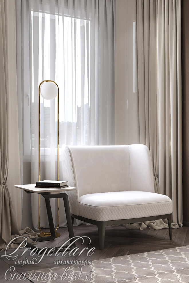 Дизайн квартиры 115 м.кв. в Санкт-Петербурге, в ЖК "Смольный проспект"