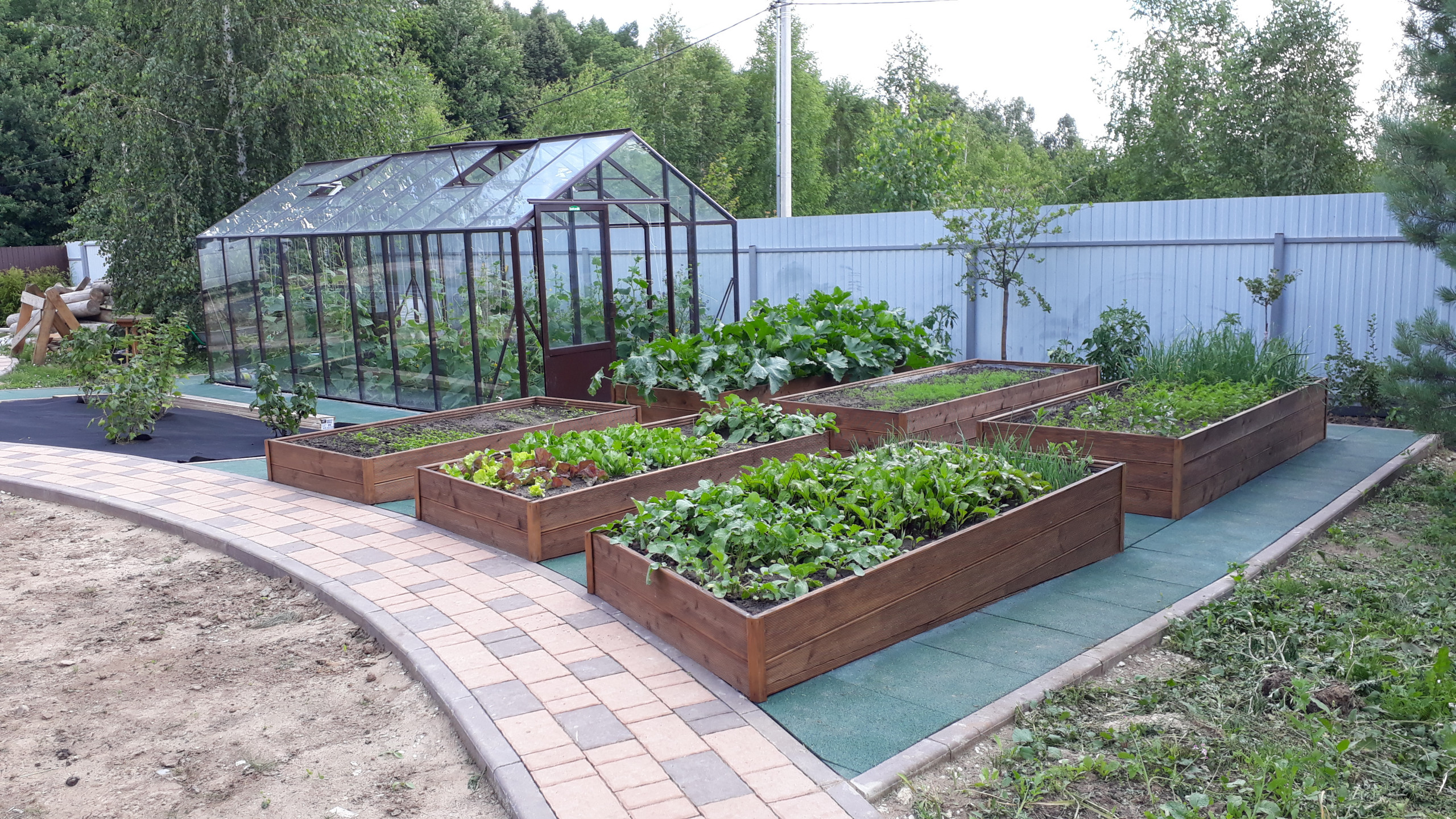 Таймлайн и бюджет проекта: Декоративный огород за 282 728 ₽