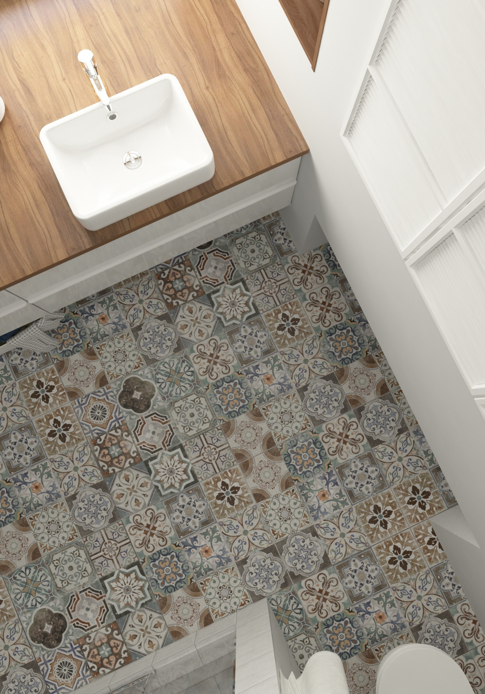 САНУЗЕЛ НА 1-М ЭТАЖЕ