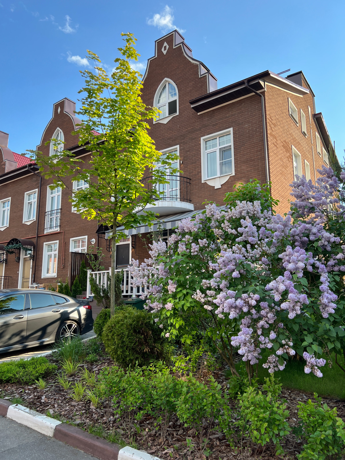 Мини-сад у таунхауса