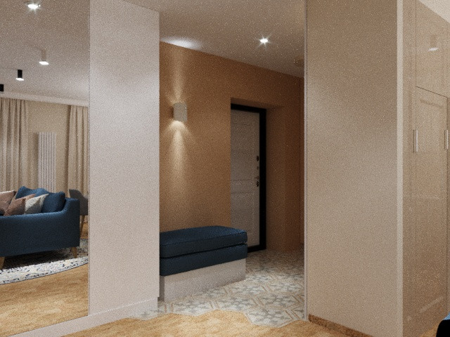 Проект квартиры в современной классики