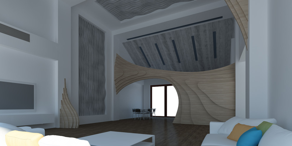 Дизайн интерьера гостиной комнаты