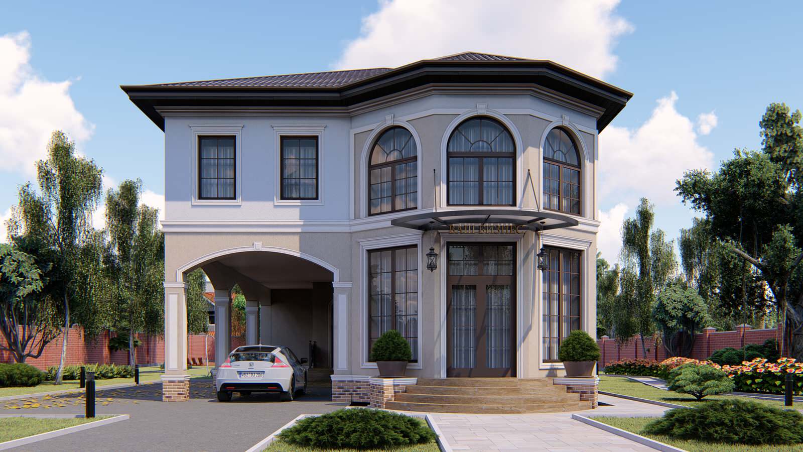 Обложка проекта: ДОМ-УСАДЬБА + МАСТЕРСКАЯ (В3)