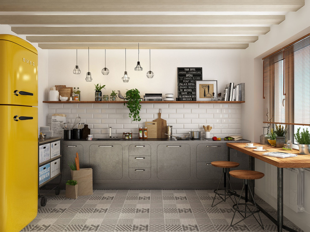 Лофт Tekki, кухня