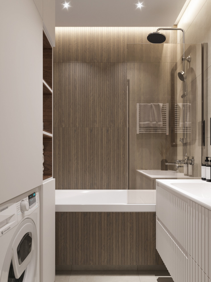 Квартира в Санкт-Петербурге в светлом стиле. 53 кв.м.