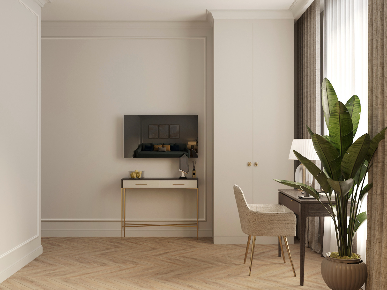 Квартира в современной классике