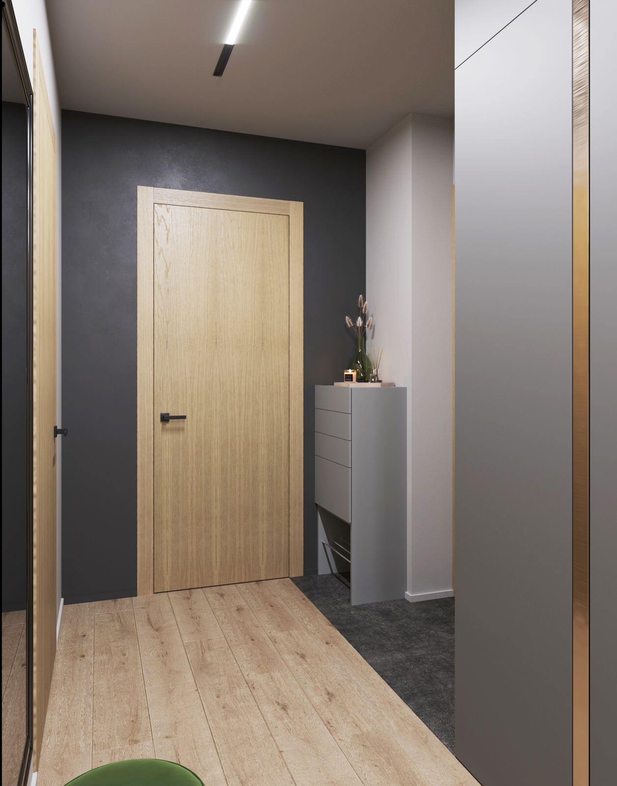 Квартира для семьи в современном стиле