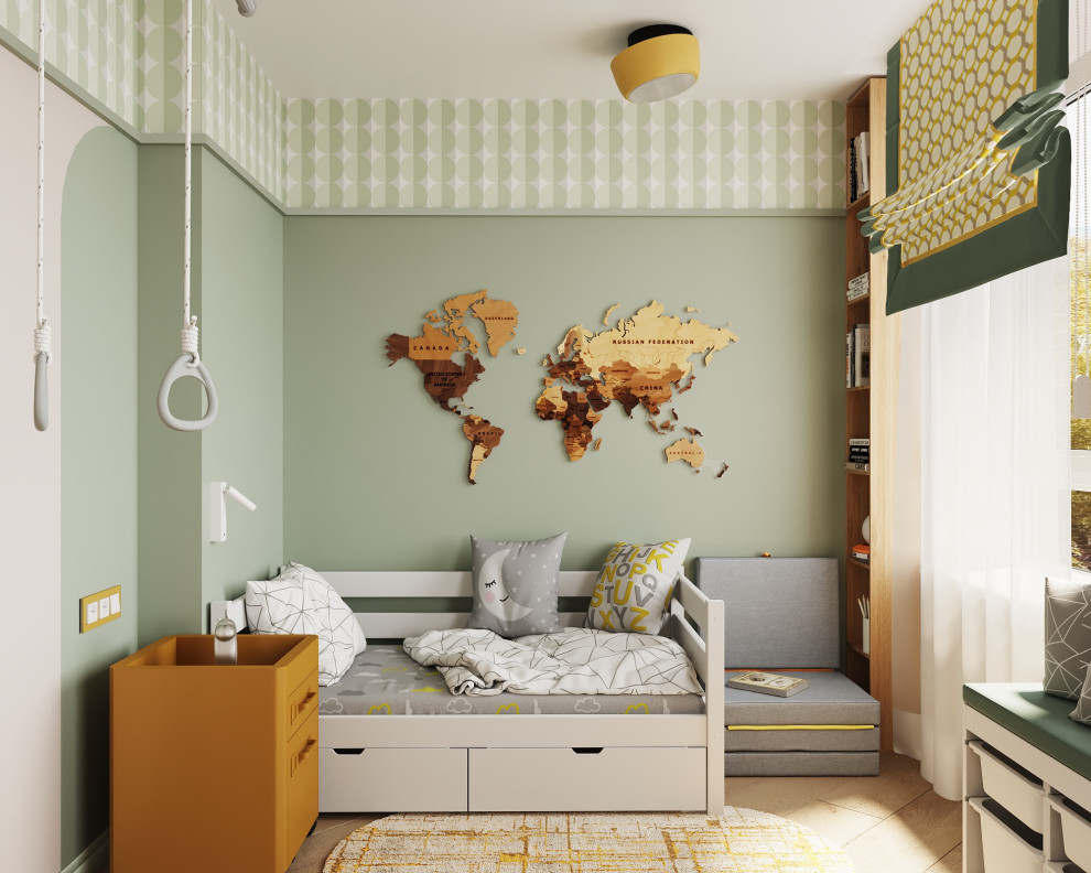 Квартира в современном стиле со скандинавскими мотивами 84 кв. м