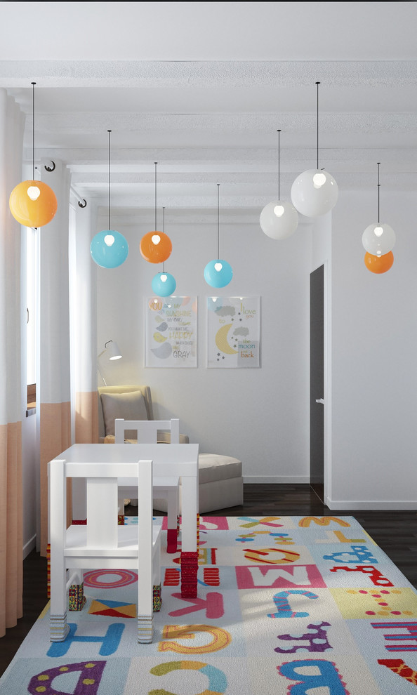 Квартира в современном стиле с элементами экостиля. Москва. 135 кв.м.