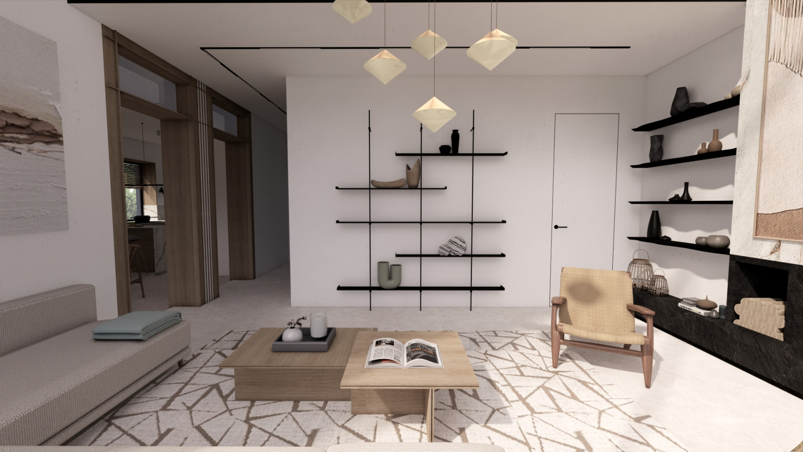 Shades of nature (интерьер)