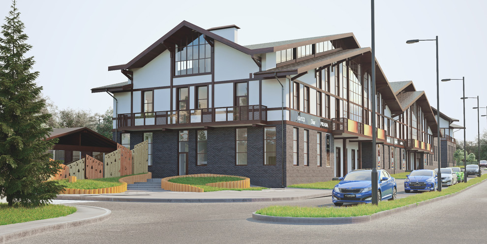 проект досугового центра "Шале-Грибаново"