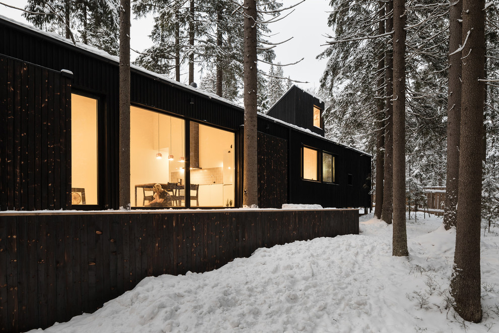 Houzz тур: Дом для двух художников на краю леса