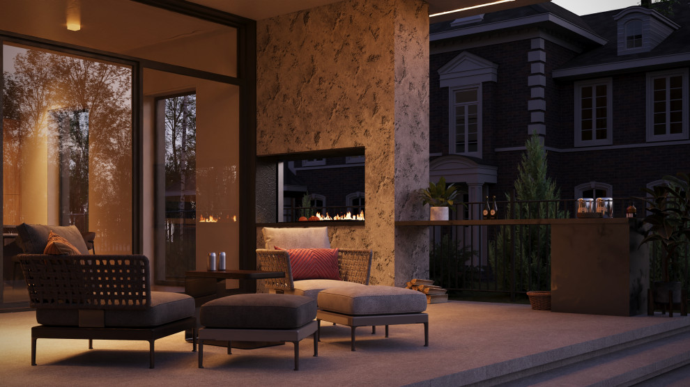 Проект коттеджа на берегу Москва-реки