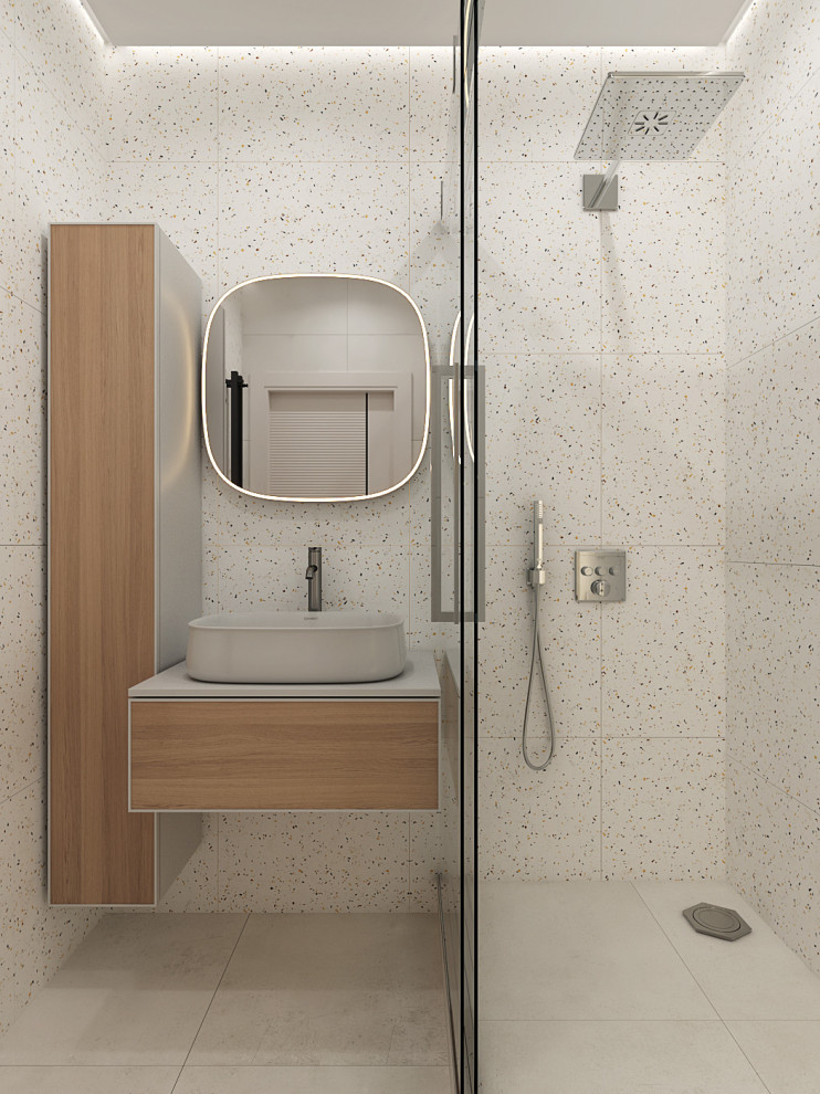 Геометрия комфорта. Квартира в современном стиле: 3-комнатная квартира 86 м2