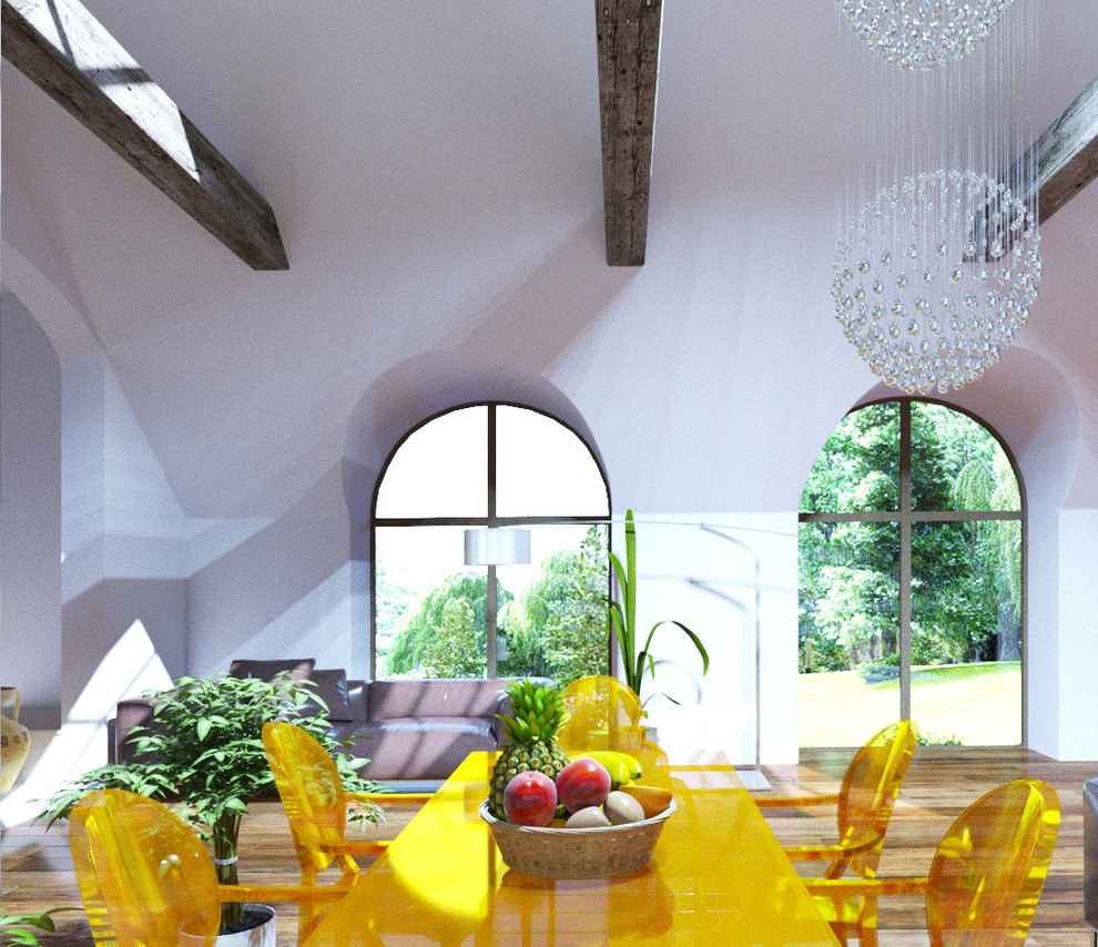 Обложка проекта: 3d visualization big living/ 3д визуализация большой гостиной