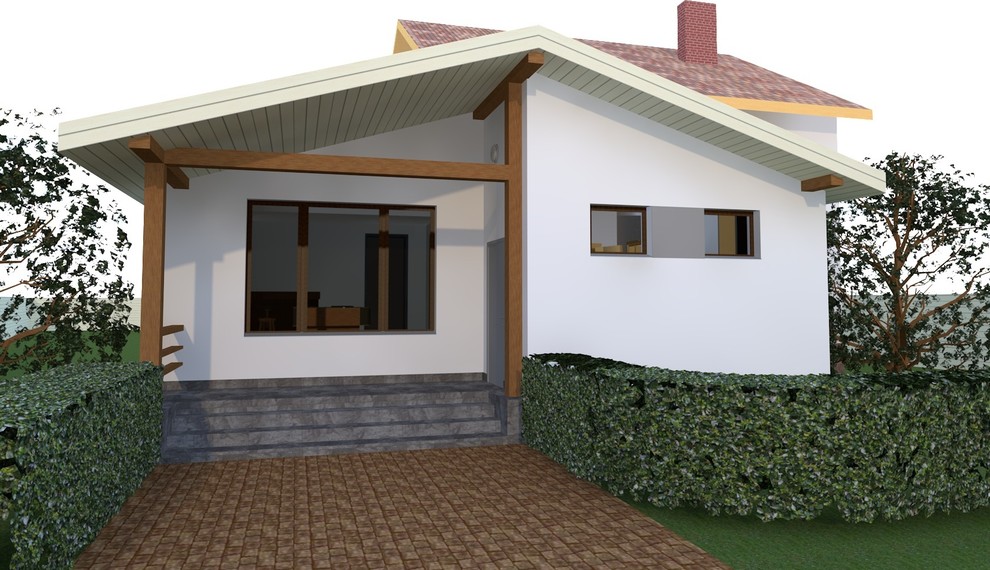 Новая бильярдная в загородном доме (пристройка)