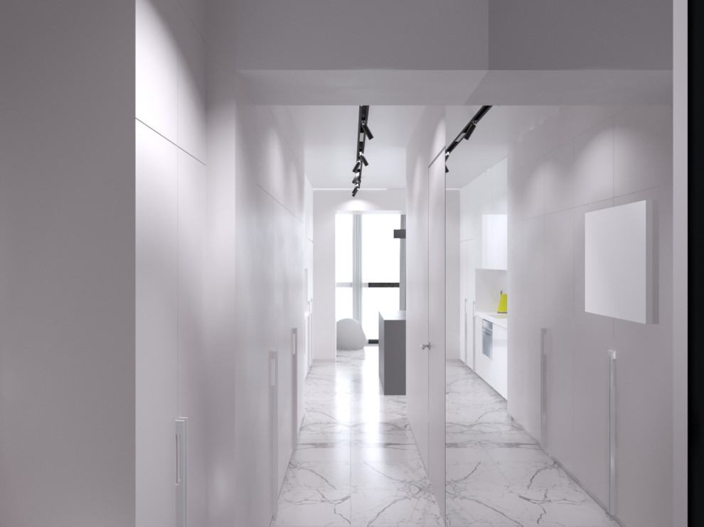 Обложка проекта: 2-комнатная квартира 85 м.кв.для семейной пары