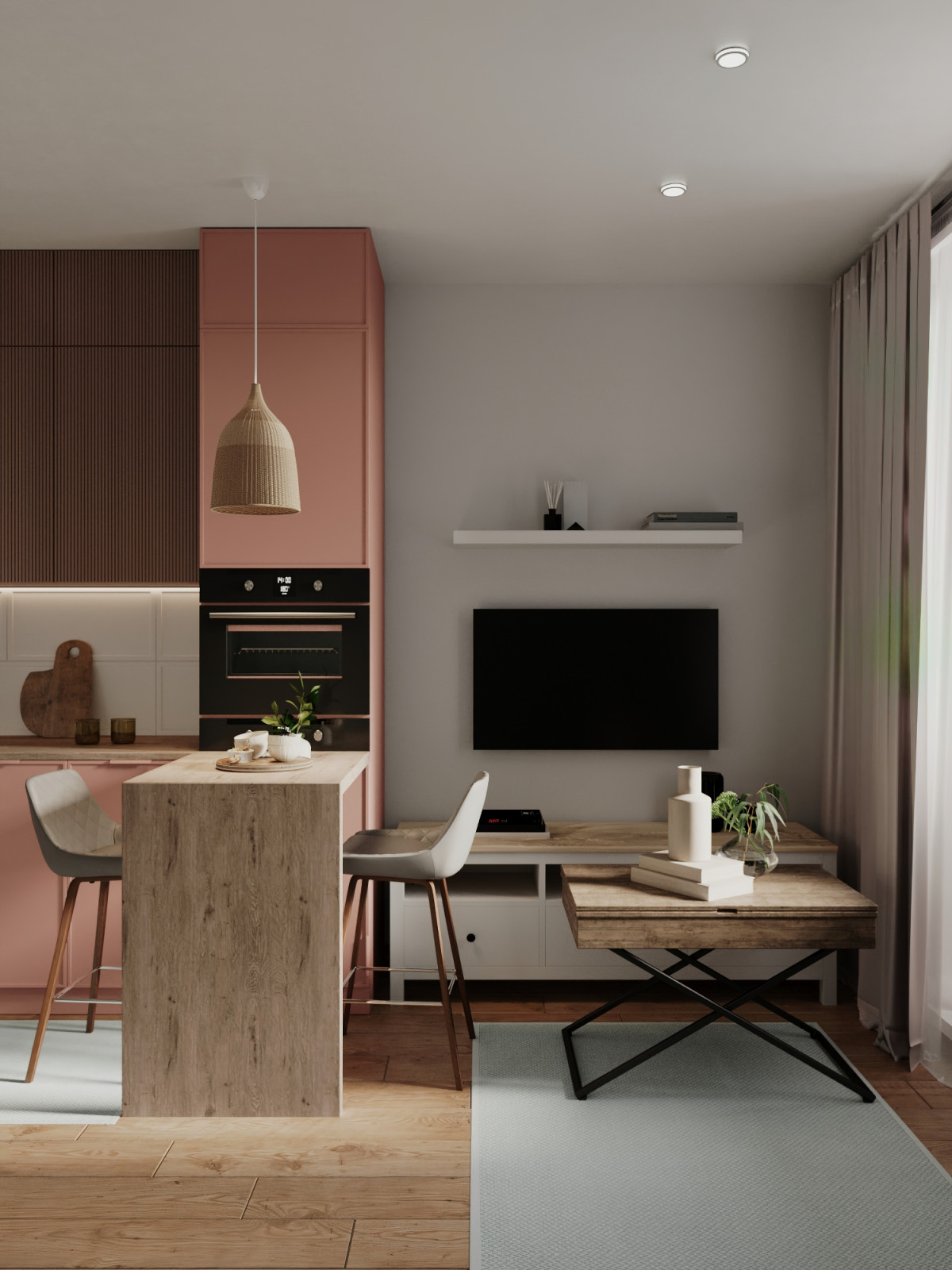 Однокомнатная квартира в ЖК Квартал Галактика