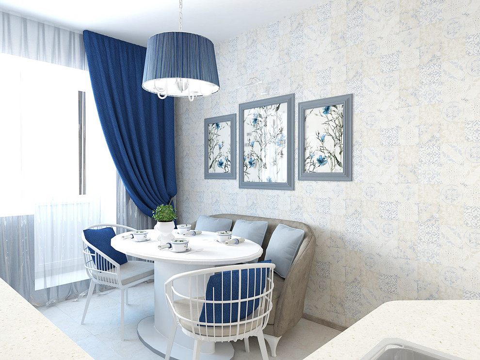 Обложка проекта: Кухня Сад с видом на море