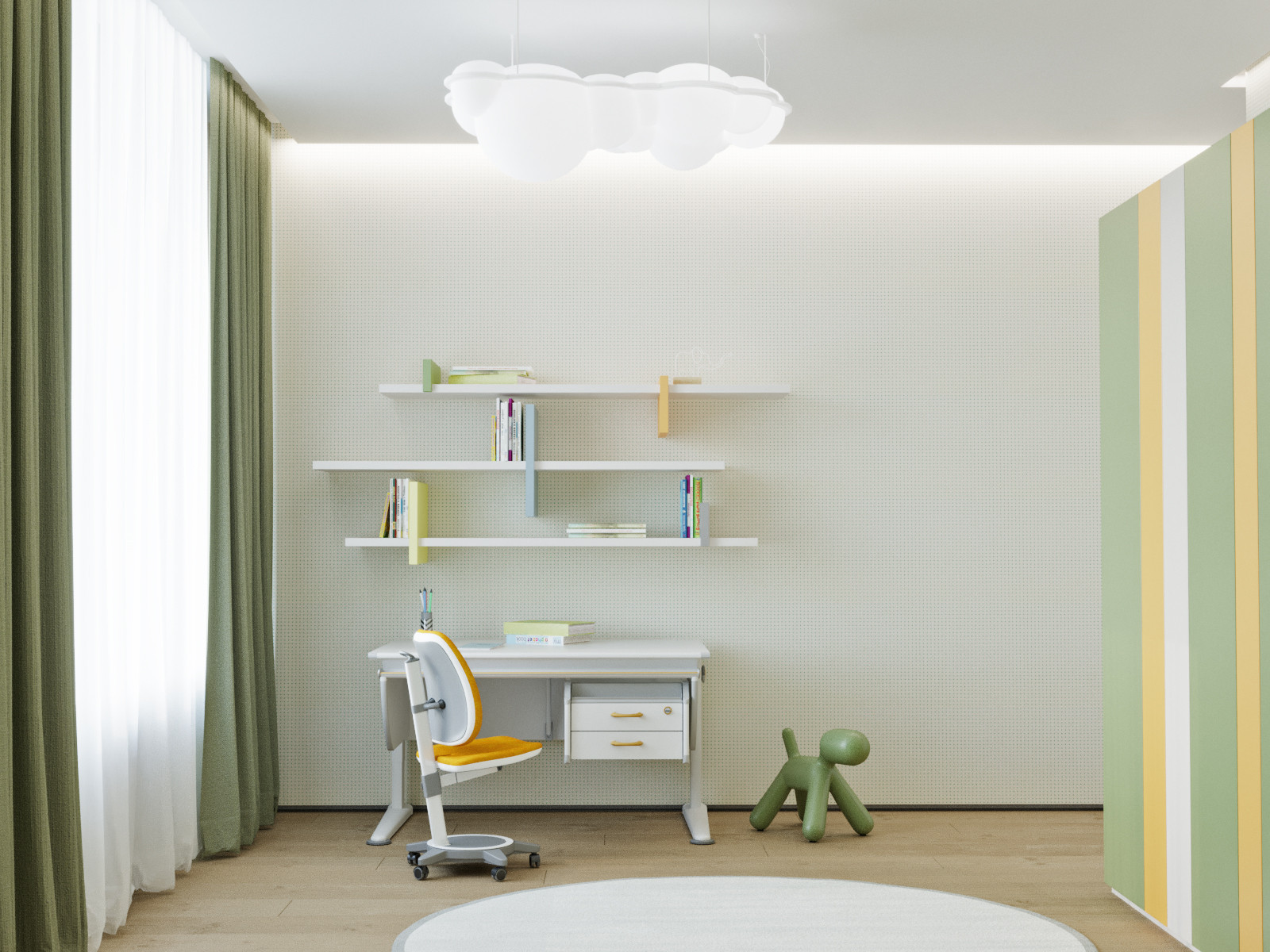 Квартира в бежевых тонах