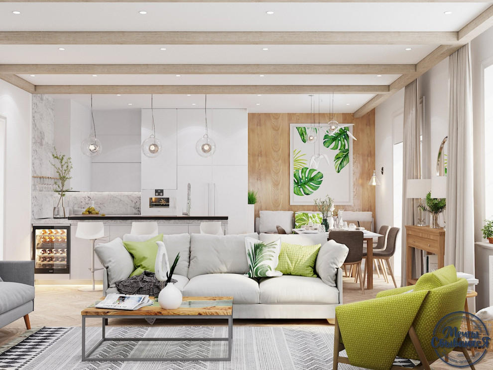 Светлый загородный дом в Челябинске