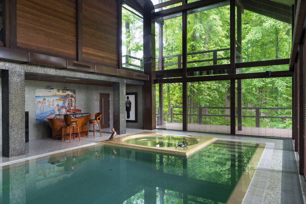 Интерьер и экстерьер загородного комплекса