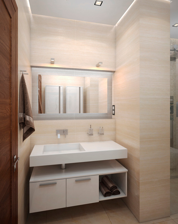 Терракотовая квартира в Берлине