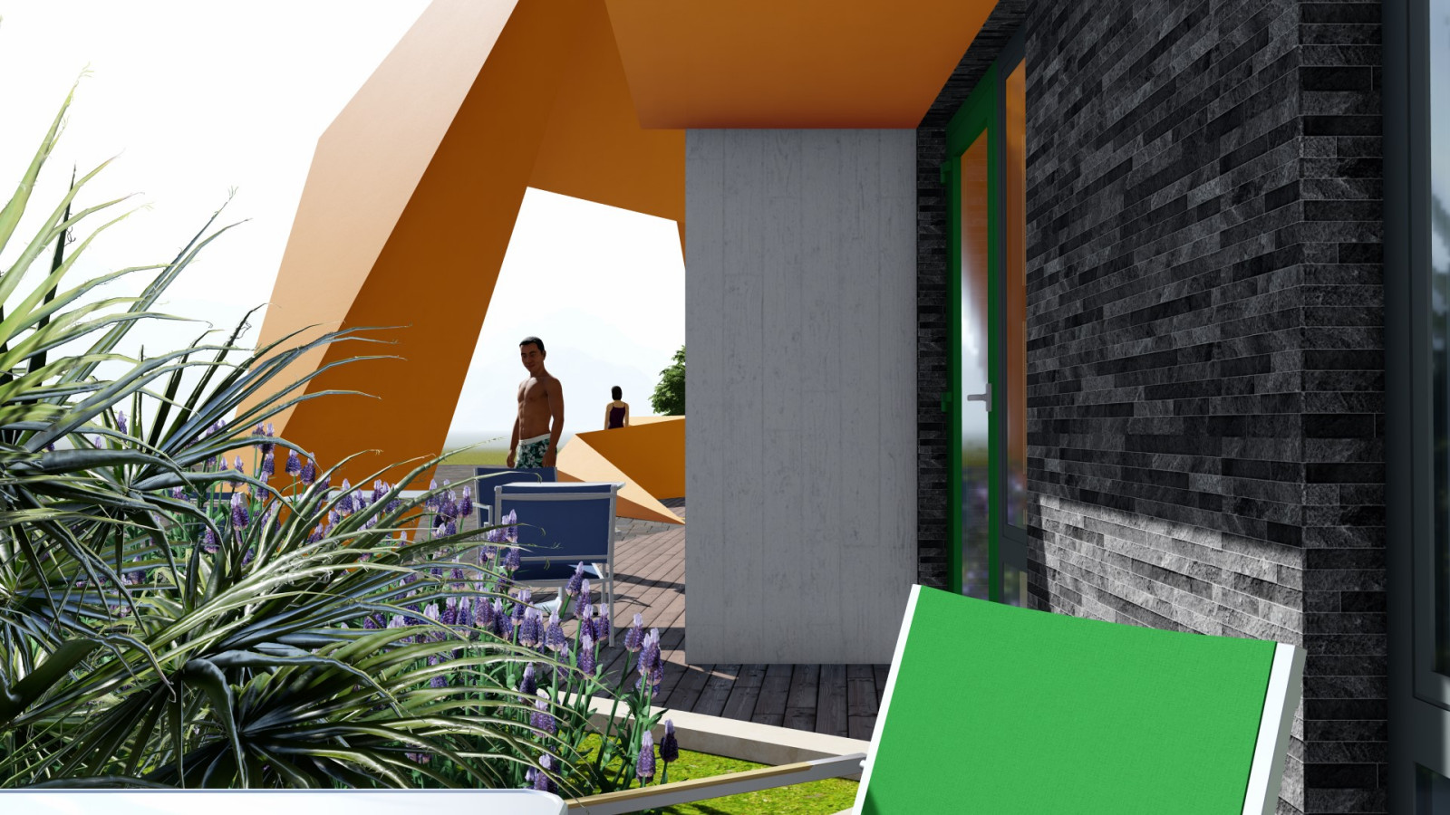 Концепция реконструкции гостиницы в Хостинском районе города Сочи