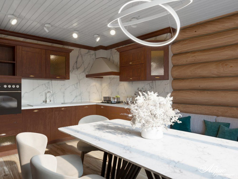 Обложка проекта: Дизайн интерьера деревянного дома (дер.Палкино)