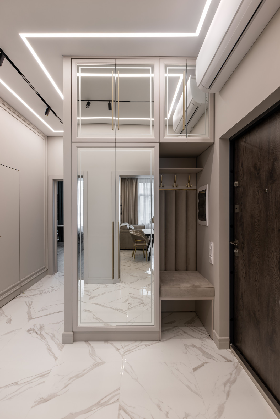 Светлая квартира в цвете кашемир