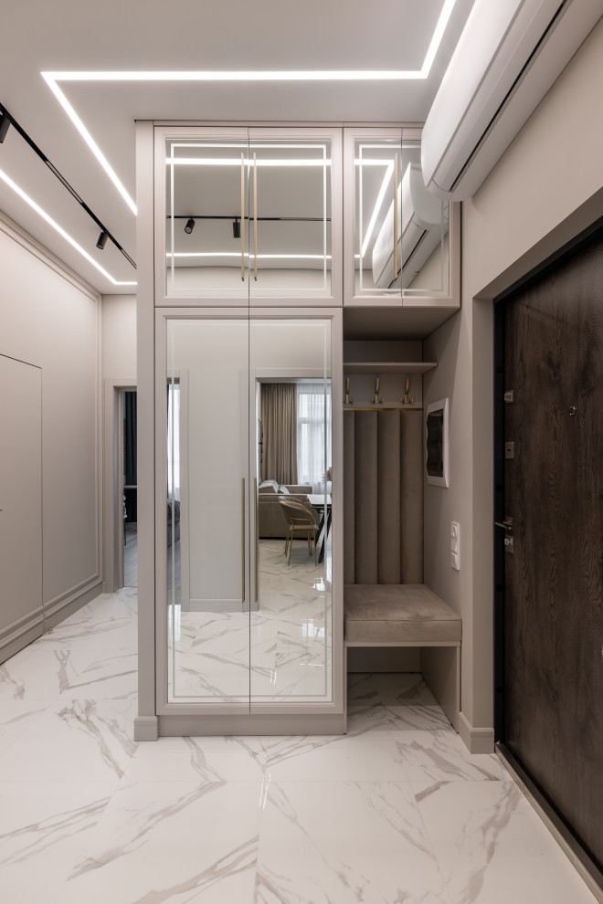 Светлая квартира в цвете кашемир