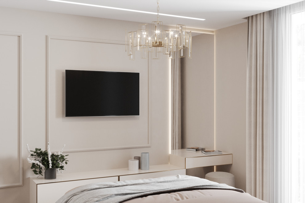 Обложка проекта: Проект 2х комнатной квартиры для молодой пары с детской для мальчика на вырост