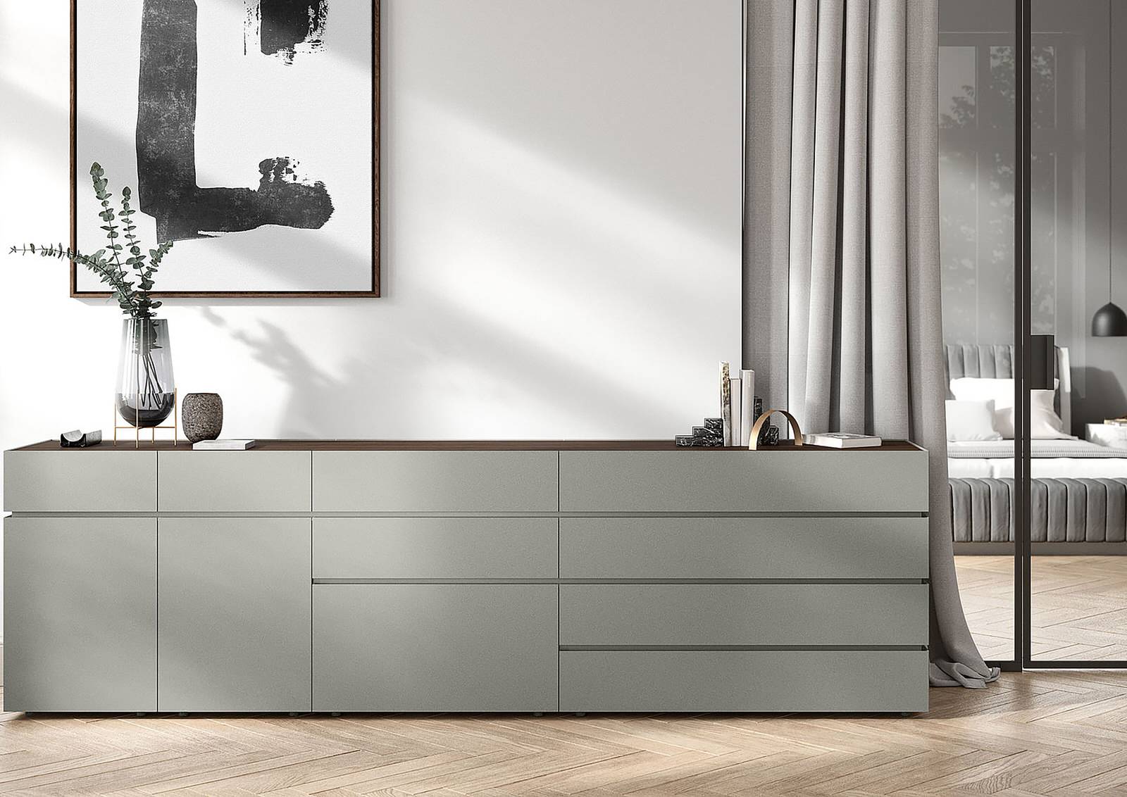 Дизайн-проект квартиры в ЖК "Фьюжн парк"